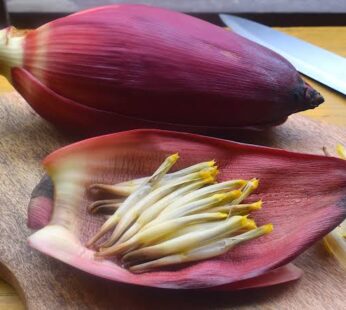 Banana Flower Cleaned & Chopped