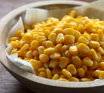 Peeled And Boiled Sweet Corn